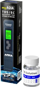 Medidor TDS y EC ARKA myAQUA para agua