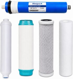 Bbagua pack recambio ósmosis 5 etapas 75 GPD