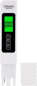Medidor TDS EC y temperatura 3 en 1 para agua