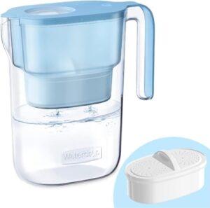 Waterdrop Elfin jarra filtrante azul compacta para nevera