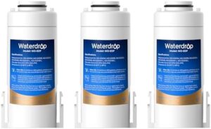 Pack de 3 filtros de recambio Waterdrop para encimera
